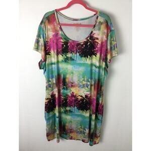 Reel Legends Keep it Cool Performance Dress Short Sleeve 3XL palms